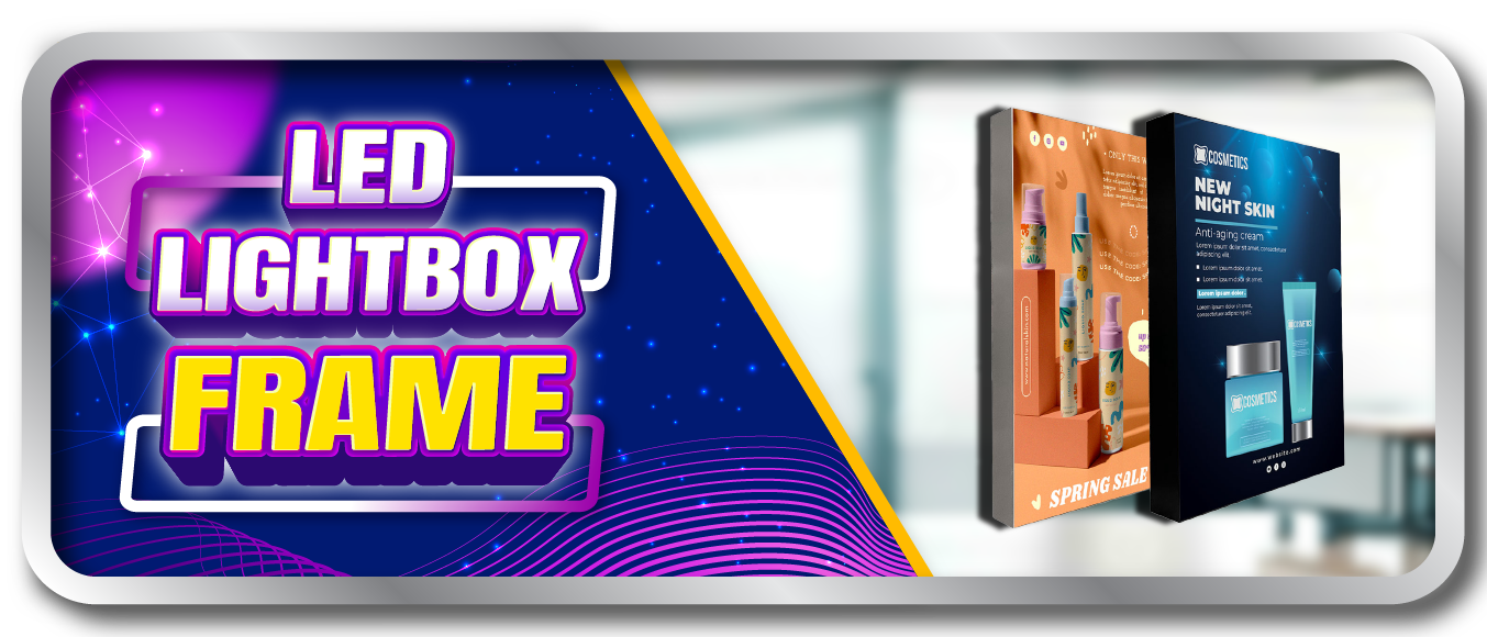 LED Lightbox Frame